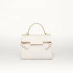 Delvaux Ivory/Rainbow Tempete MM Bag