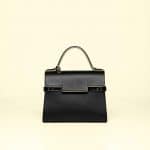 Delvaux Noir/Rainbow Tempete MM Bag