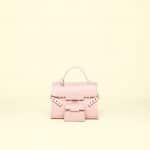 Delvaux Nude/Ivory Tempete Mini Bag with Tempete Charms