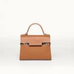 Delvaux Vegetal/Ivory Tempete MM Bag