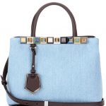 Fendi Denim Petite 2Jours Bag