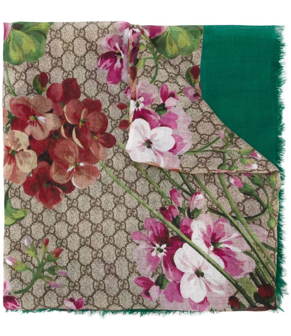 Gucci GG Blooms Scarf