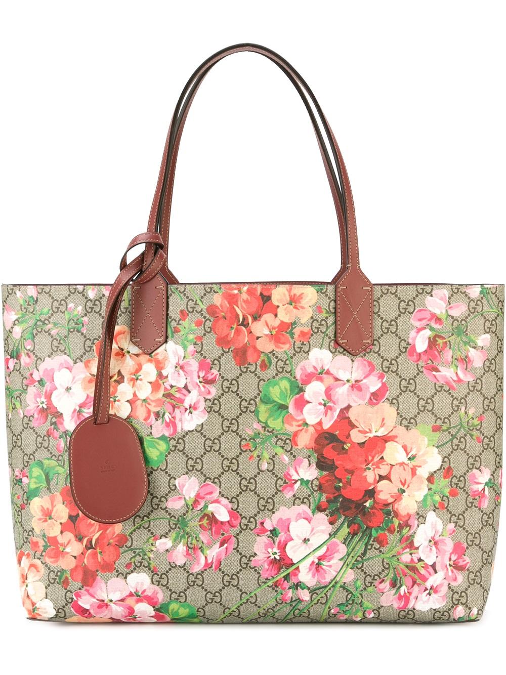 Gucci GG Blooms Supreme Tote Bag