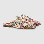 Gucci Multicolor Princetown Gucci Garden Slipper