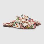 Gucci Multicolor Princetown Gucci Garden Slipper