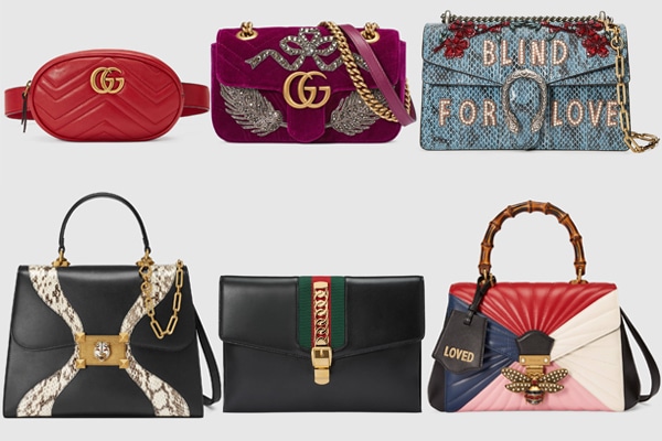 Gucci Pre Fall 2017 Bag Collection Featuring New Top Handle Bags