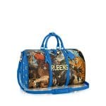 Louis Vuitton Blue The Tiger Hunt Keepall 50 Bag