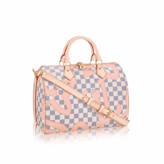 Limited Louis Vuitton Speedy Bandouliere Damier Azur Tahitienne 30, Women's  Fashion, Bags & Wallets, Shoulder Bags on Carousell