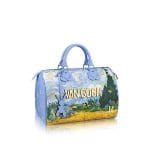 Louis Vuitton Light Blue A Wheatfield with Cypresses Speedy 30 Bag