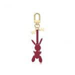 Louis Vuitton Magenta Rabbit Bag Charm