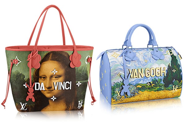 Louis Vuitton Masters x Jeff Koons Bag Collection