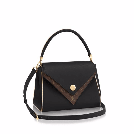 Louis Vuitton Noir Double V Bag