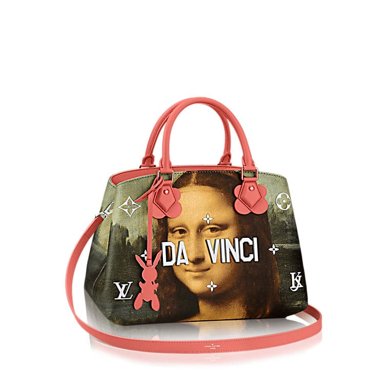 Jeff Koons  Louis Vuitton Da Vinci bag (signed and dated by Jeff