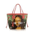 Louis Vuitton Poppy Da Vinci Neverfull MM Bag