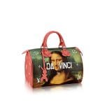Louis Vuitton Poppy Mona Lisa Speedy 30 Bag