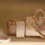 Louis Vuitton Rose Ballerine Damier Azur Tahitienne Bags and Sneakers