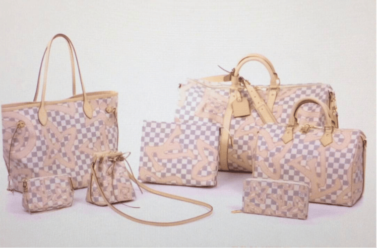 Louis Vuitton Neverfull MM Damier Azur Rose Ballerine Tahitienne collection  ❤❤❤