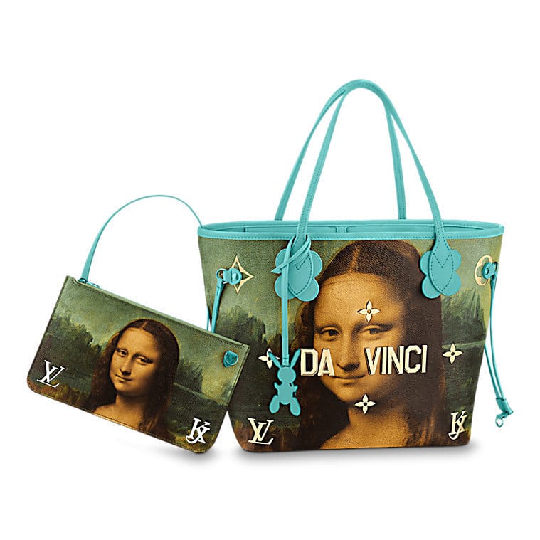 Louis Vuitton Jeff Koons Mona Lisa Keepall 50