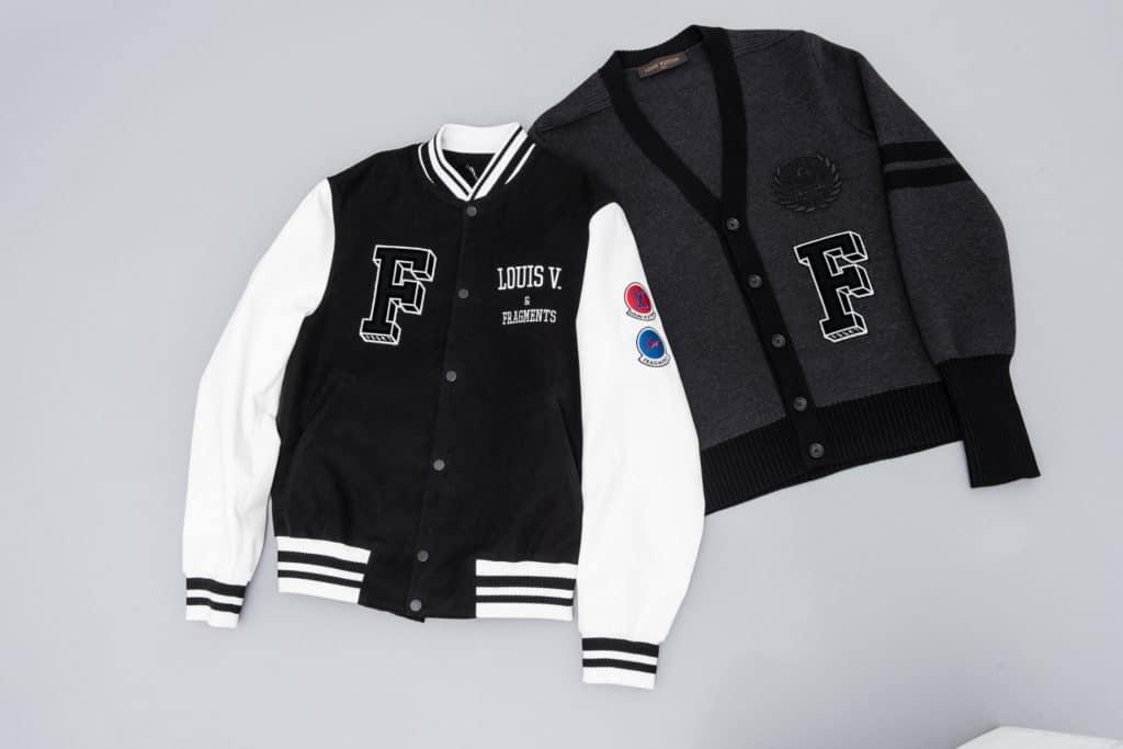 Jacket Makers Louis Vuitton Fragment Black and White Jacket