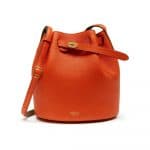 Mulberry Bright Orange/Clay Abbey Bag