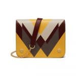 Mulberry Chalk/Clay/Canary Cream Printed Clifton Bag