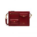 Mulberry Maroon Cherwell Satchel Bag