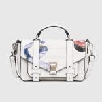 Proenza Schouler Optic White Printed PS1+ Tiny Bag