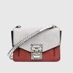 Proenza Schouler White/Brick/Black Hava Shoulder Bag