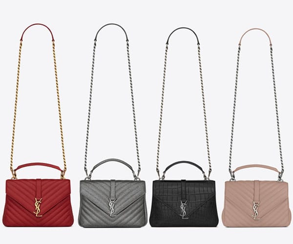 Saint Laurent Monogram College Bag