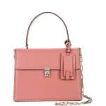 Valentino Pink Rockstud Top Handle Bag