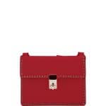 Valentino Red Rockstud Flap Crossbody Bag