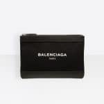 Balenciaga Black/White Denim Navy Clip S Bag