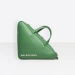 Balenciaga Vert Irlandais Triangle Duffle M Bag