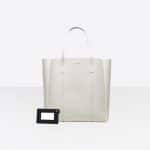 Balenciaga White/Black Everyday Tote M Bag