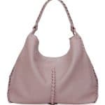 Bottege Veneta Medium Pink Deerskin Hobo Bag