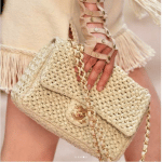 Chanel Beige Woven Flap Bag - Cruise 2018