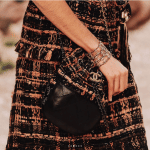 Chanel Black Multicolor Tweed Gabrielle Purse Bag - Cruise 2018