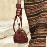 Chanel Burgundy Mini Drawstring Bag - Cruise 2018