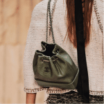 Chanel Green Python Gabrielle Backpack Bag - Cruise 2018