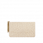 Chanel Ivory Goatskin with Pearls Clutch Bag