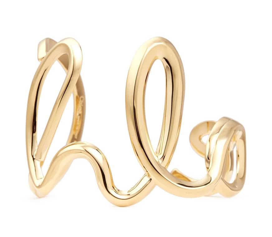 Chloe Brand Name Cuff