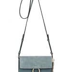 Chloe Cloudy Blue Faye Mini Crossbody Bag