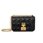 Dior Black Dioraddict Small Flap Bag