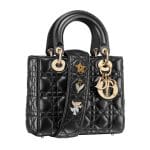 Dior Black Mini Lady Dior Bag