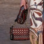 Dior Black Multicolor Beaded Flap Bag - Cruise 2018