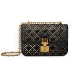 Dior Black Studded Dioraddict Flap Bag