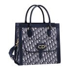 Dior Blue Dior Oblique Tote Bag