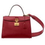 Dior Smooth Red Dioraddict Top Handle Bag