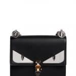 Fendi Black Monster Small Kan I Bag