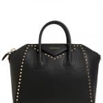 Givenchy Black Studded Medium Antigona Bag